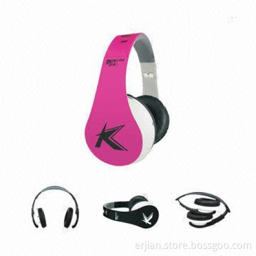 Bluetooth Headset for Smartphone, Tablet PCs, with Microphone, 20mW Rated Power, Colorful and OEM